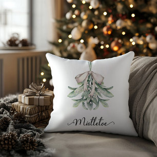 Mistletoe Festlicher Urlaub Kissen