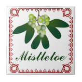 Mistletoe Fliese (Vorderseite)