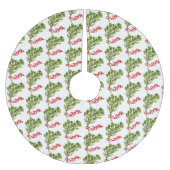 **MISTLETOE GALORE** POLYESTER WEIHNACHTSBAUMDECKE (Vorderseite)