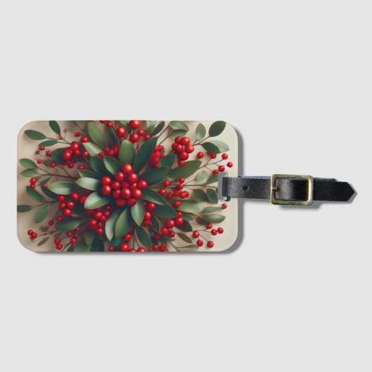 Mistletoe  gepäckanhänger (Vorderseite (Horizontal))