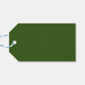 Mistletoe Geschenkanhänger (Rückseite Horizontal)