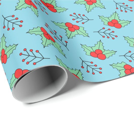 Mistletoe Geschenkpapier (Rolleneckpunkt)
