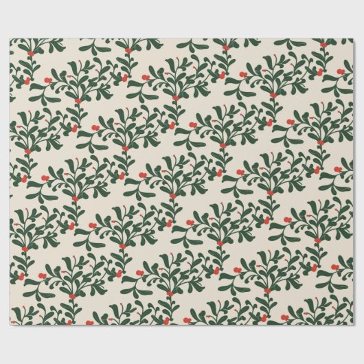 Mistletoe Geschenkpapier (Flach)