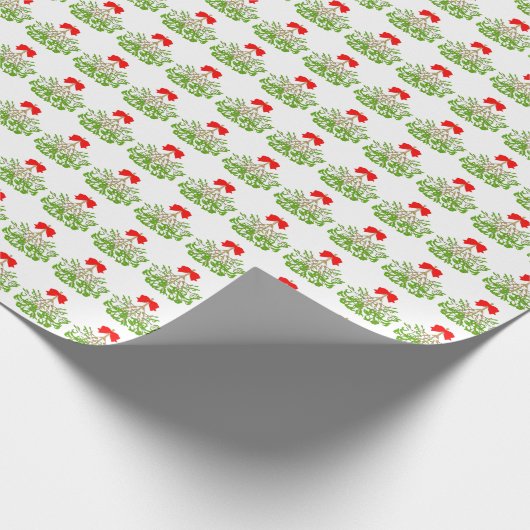 Mistletoe Geschenkpapier (Ecke)