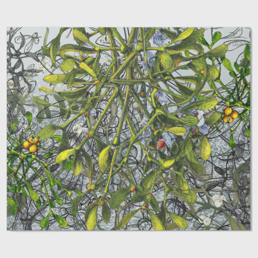 Mistletoe Geschenkpapier (Flach)