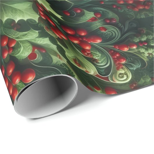 Mistletoe Geschenkpapier (Rolleneckpunkt)