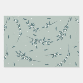 Mistletoe- Geschenkpapier Set