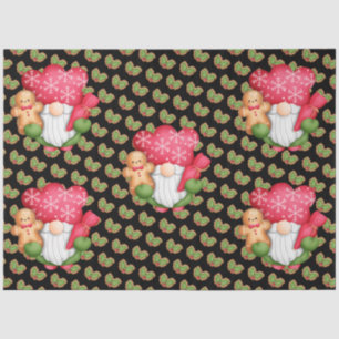 Mistletoe Gnome Anpassungsfarbe Seidenpapier