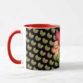 Mistletoe Gnome Anpassungsfarbe Tasse (Links)