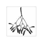 Mistletoe Gummistempel (Prägung)