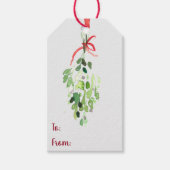 Mistletoe Hang Tag Geschenkanhänger (Vorderseite)