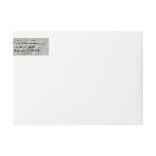 Mistletoe Holiday Address Label (Vorderseite)