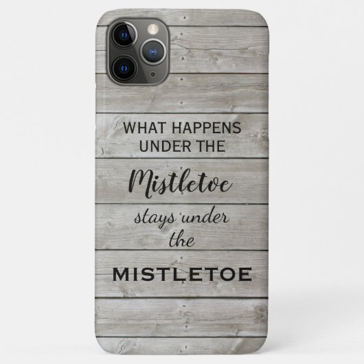 Mistletoe Holiday Case-Mate iPhone Hülle (Rückseite)
