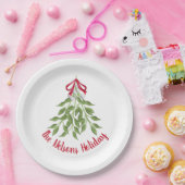 Mistletoe Holiday Paper Tellers Pappteller (Party)