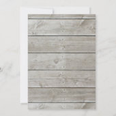 Mistletoe Holiday Party Einladung (Rückseite)