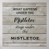 Mistletoe Holiday Poster (Vorne)