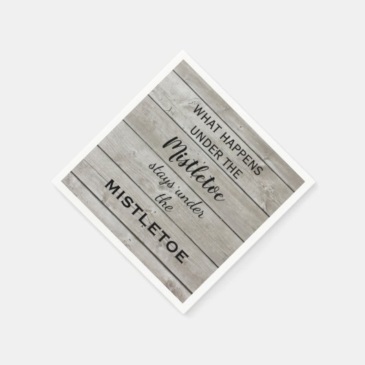 Mistletoe Holiday Serviette (Ecke)