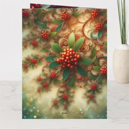 Mistletoe Karte (Rückseite)