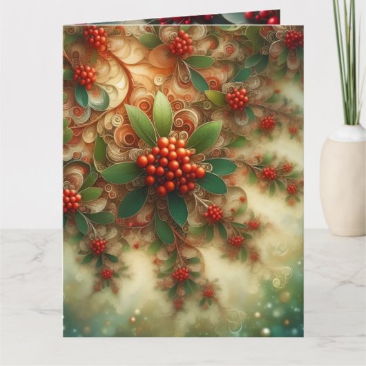 Mistletoe Karte (Vorderseite)