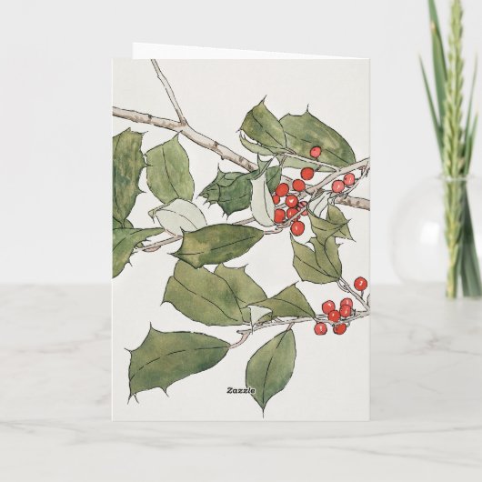 Mistletoe Karte (Rückseite)