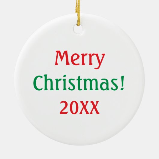 Mistletoe Keramik Ornament (Hinten)