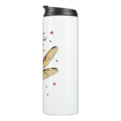 Mistletoe Kiss Dragonfly Thermosbecher (Nach rechts gedreht)