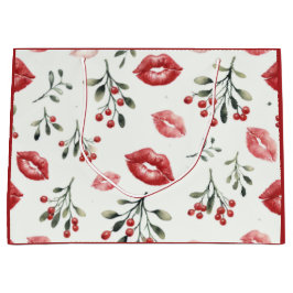 Mistletoe Kisses Große Geschenktüte