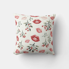 Mistletoe Kisses Kissen
