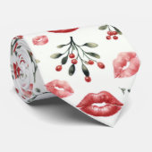 Mistletoe Kisses Krawatte (Gerollt)