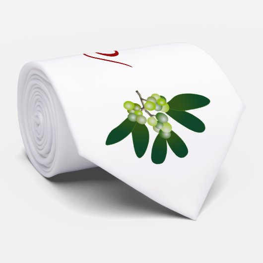 Mistletoe Krawatte (Gerollt)
