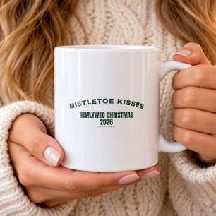 Mistletoe Küsse Neuvermählte Weihnachten 2026 Lust Kaffeetasse