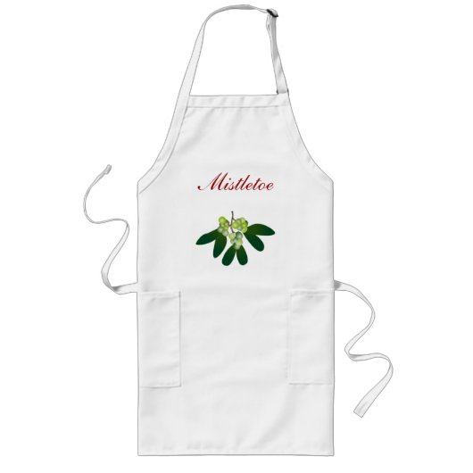 Mistletoe Lange Schürze (Vorne)