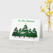 **MISTLETOE** MACHT DIE WELTWEITE RUNDE KARTE (Gelbe Blume)