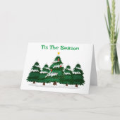 **MISTLETOE** MACHT DIE WELTWEITE RUNDE KARTE (Vorderseite)