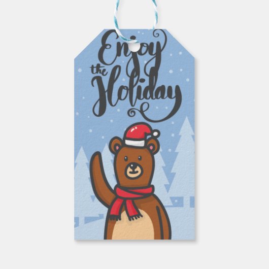 Mistletoe Magic Geschenkanhänger (Rückseite)