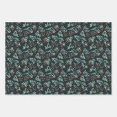 Mistletoe Magic Wrapping Paper Geschenkpapier Set (Vorderseite 3)
