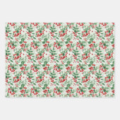 Mistletoe Magic Wrapping Paper Geschenkpapier Set (Vorderseite)