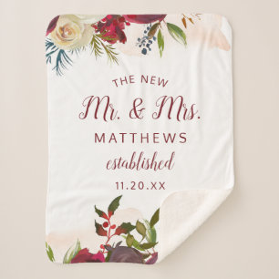 Mistletoe Manor Der neue Mr. & Mrs. Newlyweds Sherpadecke