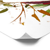 Mistletoe Manor glücklich je nach Empfang Untersch Poster (Ecke)