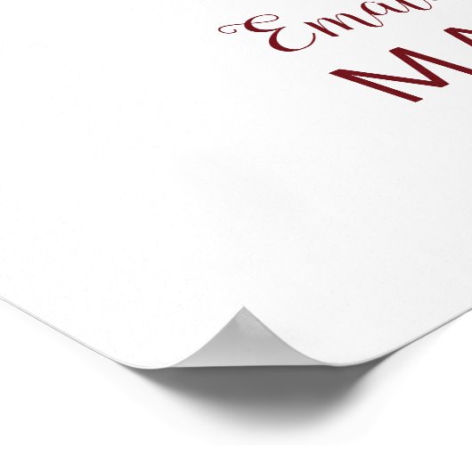 Mistletoe Manor Liebe ist Sweet Leckerei Wedding S Poster (Ecke)