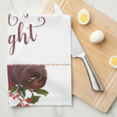 Mistletoe Manor Weihnachten Frohe und schöne Ferie Geschirrtuch (Viertel Falte)