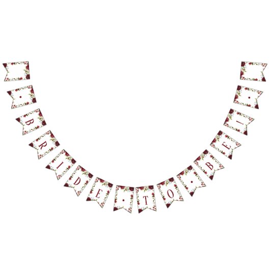 Mistletoe Manor Winter Bridge to Be Brautparty Wimpelkette (Alle)