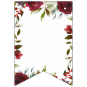 Mistletoe Manor Winter Bridge to Be Brautparty Wimpelkette (Erste Fahne)