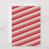 Mistletoe Margaritas Hand Drawn Holiday Fiesta Einladung (Rückseite)