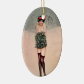 Mistletoe Miss Keramikornament (Rechts)