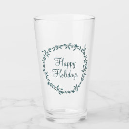 Mistletoe mit Personalisierter Meldung Glas