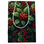 Mistletoe Mittlere Geschenktüte (Vorderseite)