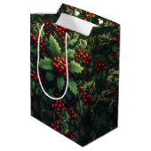 Mistletoe Mittlere Geschenktüte (Rückseite Schrägansicht)