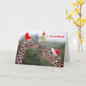 Mistletoe Moments Card HUSBAND Karte (Gelbe Blume)