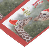 Mistletoe Moments Table Runner (rot) Kurzer Tischläufer (Ecke)
